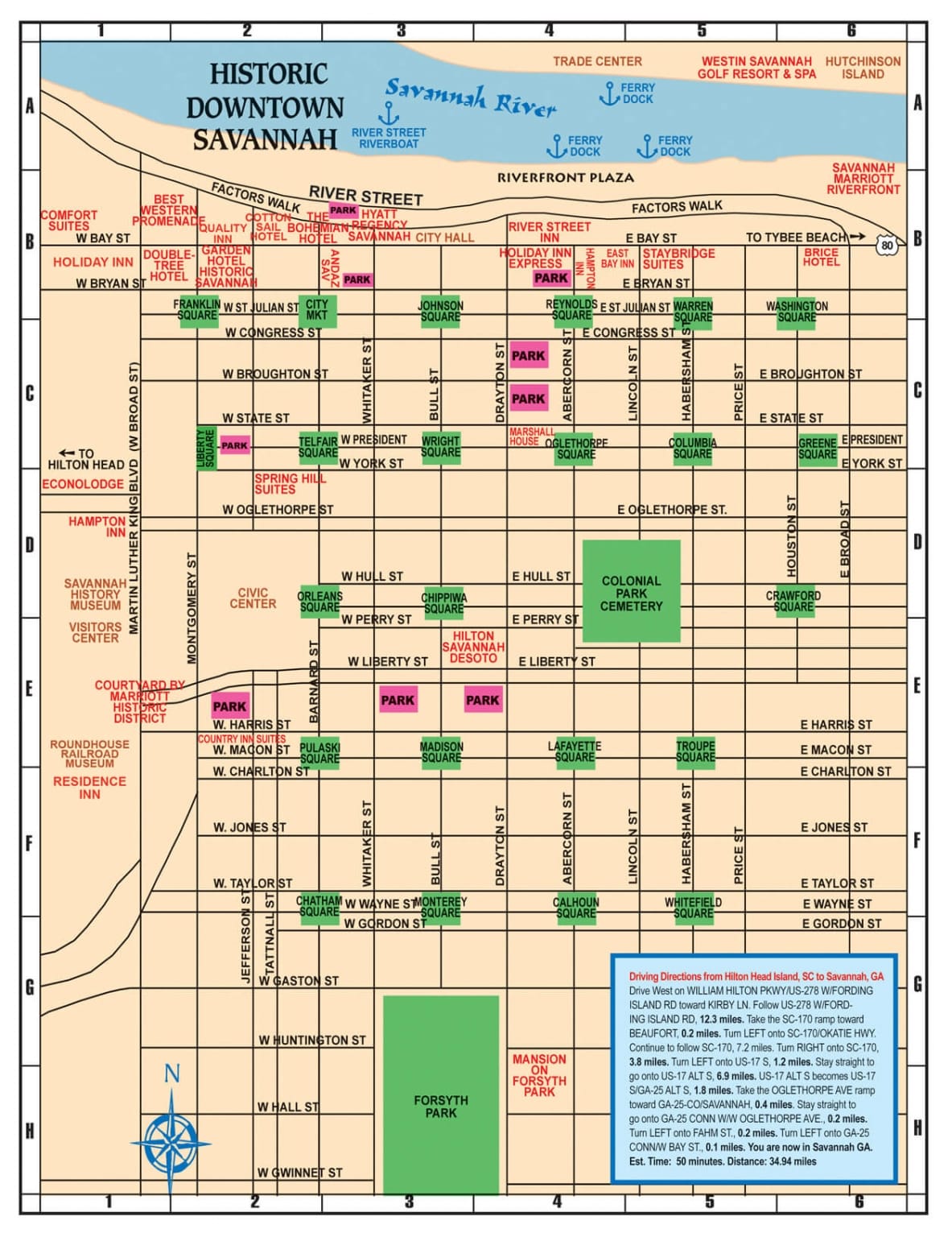 Maps | 101 Things To Do HHI